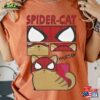 Comfort Color Vintage Spider Cat Shirt Spiderman Across The Verse T-Shirt Classic Unisex