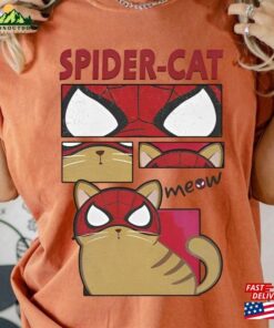 Comfort Color Vintage Spider Cat Shirt Spiderman Across The Verse T-Shirt Classic Unisex Comfort Color Vintage Spider Cat Shirt Spiderman Across The Verse T-Shirt Classic Unisex
