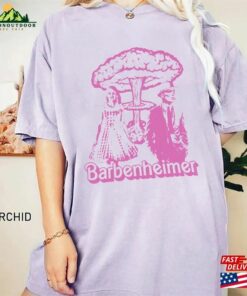 Comfort Colors(r) Barbie Oppenheimer Shirt And Ken Hoodie Unisex 4