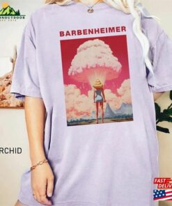 Comfort Colors® Barbie Oppenheimer Shirt Barbieheimer Active Sweatshirt Funny Movie Tee Unisex Hoodie