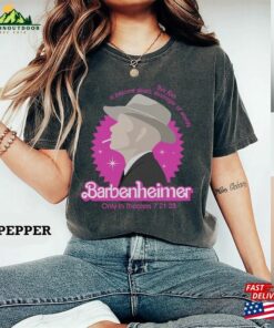 Comfort Colors® Barbie Oppenheimer T-Shirt Barbieheimer Active Funny Movie Tee Hoodie Unisex