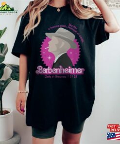 Comfort Colors® Barbie Oppenheimer T-Shirt Barbieheimer Active Funny Movie Tee Hoodie Unisex 3 Comfort Colors(r) Barbie Oppenheimer T Shirt Barbieheimer Active Funny Movie Tee Hoodie Unisex 4