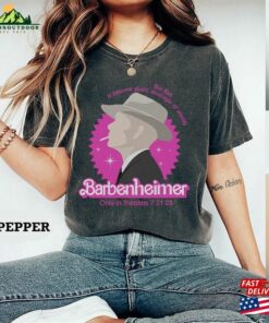 Comfort Colors® Barbie Oppenheimer T-Shirt Barbieheimer Active Funny Movie Tee Sweatshirt Unisex