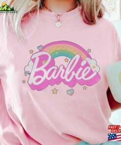 Comfort Colors® Barbie Rainbow Shirt Party Girls Come On Let Classic Sweatshirt Comfort Colors® Barbie Rainbow Shirt Party Girls Come On Let Classic Sweatshirt