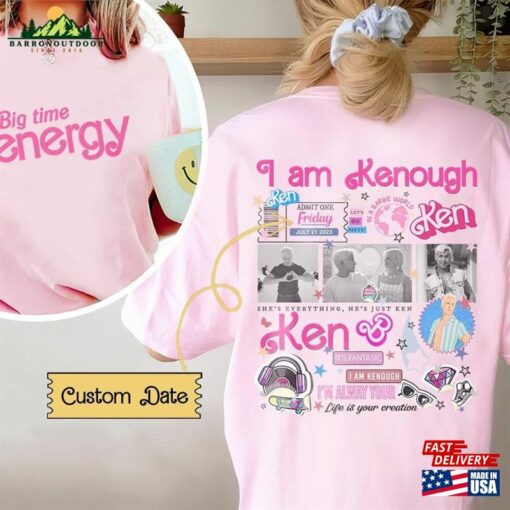 Comfort Colors® Big Time Kenergy Shirt I Am Kenough Hoodie Classic