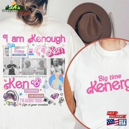 Comfort Colors® Big Time Kenergy Shirt I Am Kenough Hoodie Classic