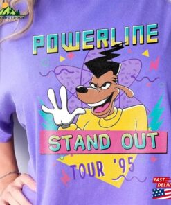 Comfort Colors® Disney Powerline Stand Out Tour 95 Shirt Vintage Goofy Movie Max Classic Unisex