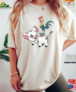Comfort Colors(r) Hei And Pua Shirt Moana Movie Characters T Shirt Disneyland Vacation Sweatshirt 3