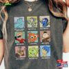 Comfort Colors® Pixar Movie Group Shot Shirt Characters T-Shirt Disneyland Trip Tee Sweatshirt Classic