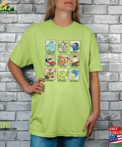Comfort Colors(r) Pixar Movie Group Shot Shirt Characters T Shirt Disneyland Trip Tee Sweatshirt Classic 4