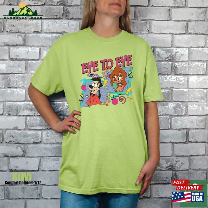 Comfort Colors® Retro 90S Max Roxanne Eye To Shirt Vintage Disneyland A Goofy Movie T-Shirt Unisex