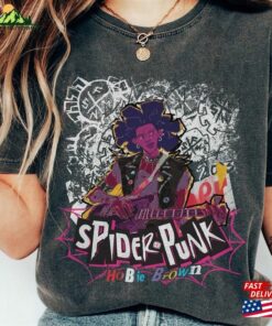 Comfort Colors® Retro Spider Punk Shirt Man Across The Hoodie T-Shirt Comfort Colors® Retro Spider Punk Shirt Man Across The Hoodie T-Shirt