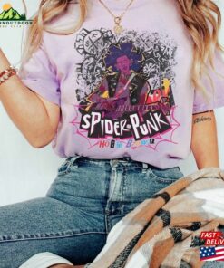 Comfort Colors(r) Retro Spider Punk Shirt Man Across The Hoodie T Shirt 4