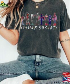Comfort Colors(r) Retro Spider Society Shirt Man Across The Classic T Shirt 3