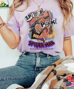 Comfort Colors® Spider Punk Shirt Man Across The Verse Black Tee Classic Hoodie 2 Comfort Colors(r) Spider Punk Shirt Man Across The Verse Black Tee Classic Hoodie 3