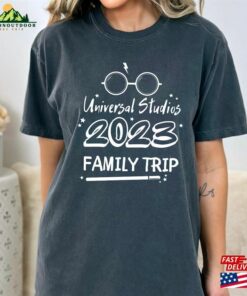 Comfort Colors® Universal Studios 2023 Family Trip Shirt Oversized Disney Wizard In Training Hoodie Sweatshirt