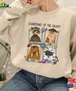 Comfort Colors(r)Guardians Of The Galaxy 2023 Shirt Rocket And Friends Youth Unisex Classic 2