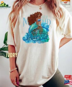 Comfort Colors 2023 Black Ariel Princess Live Action Little Mermaid Movie T Shirt Family Vacation Holiday Shirt Classic Unisex 1