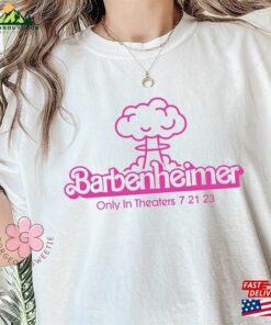 Comfort Colors Barbenheimer Barbie Movie Oppenheimer T-Shirt Inspired Sweatshirt Hoodie Comfort Colors Barbenheimer Barbie Movie Oppenheimer T-Shirt Inspired Sweatshirt Hoodie