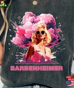 Comfort Colors Barbenheimer Shirt Margot Robbie Barbie Portrait T-Shirt Hoodie Comfort Colors Barbenheimer Shirt Margot Robbie Barbie Portrait T-Shirt Hoodie
