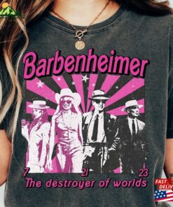 Comfort Colors Barbenheimer Shirt Vintage Destroyer Of Worlds Unisex Classic