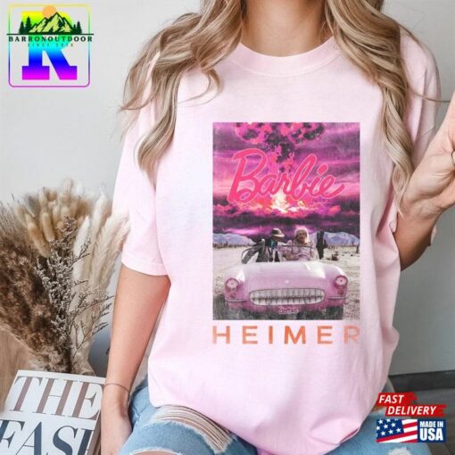 Comfort Colors Barbie Heimer Graphic Shirt Barbenheimer 2023 T-Shirt Classic