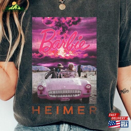 Comfort Colors Barbie Heimer Graphic Shirt Barbenheimer 2023 T-Shirt Classic