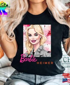Comfort Colors Barbie Heimer Shirt Barbenheimer X Oppenheimer 2023 Classic Hoodie 3