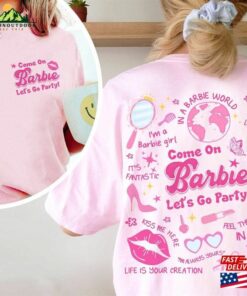 Comfort Colors Barbie Movie 2023 T Shirt Doll Shirt Funny Sweatshirt Hoodie 1