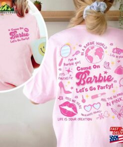 Comfort Colors Barbie Movie 2023 T Shirt Doll Shirt Funny Unisex Hoodie 1