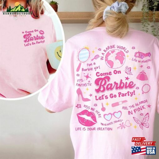 Comfort Colors Barbie Movie 2023 T-Shirt Doll Shirt Funny Unisex Hoodie