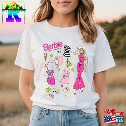 Comfort Colors Barbie She’s Everything Shirt Movie 2023 Hoodie T-Shirt