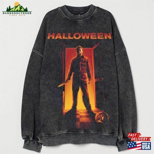 Comfort Colors Horror Halloween Knives Characters Sweatshirt Friends Shirt Movie T-Shirt