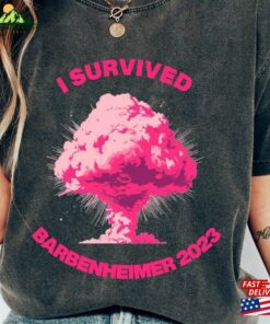Comfort Colors I Survived Barbenheimer 2023 Shirt Barbie X Oppenheimer Classic T Shirt 1