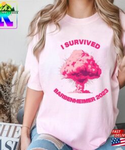 Comfort Colors I Survived Barbenheimer 2023 Shirt Barbie X Oppenheimer Classic T Shirt 2