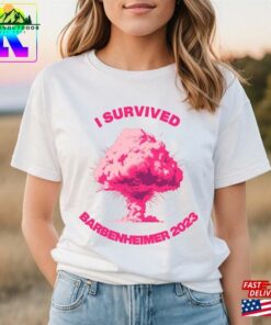 Comfort Colors I Survived Barbenheimer 2023 Shirt Barbie X Oppenheimer Classic T Shirt 3