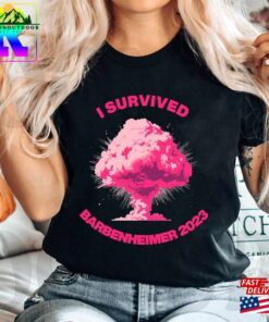 Comfort Colors I Survived Barbenheimer 2023 Shirt Barbie X Oppenheimer Classic T Shirt 4