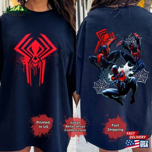 Comfort Colors Miguel O’hara Spider Man 2 Sides Shirt Hoodie T-Shirt