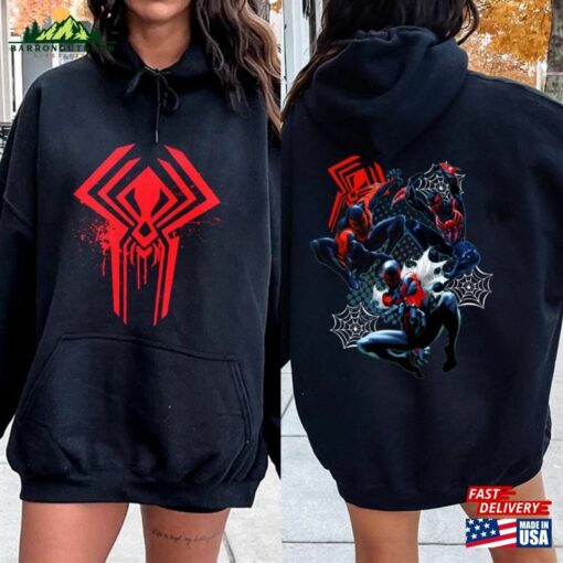 Comfort Colors Miguel O’hara Spider Man 2 Sides Shirt Hoodie T-Shirt