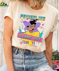 Comfort Colors Powerline Stand Out Tour 95 Shirt Sweater Hoodie T-Shirt