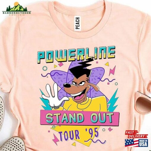 Comfort Colors Powerline Stand Out Tour 95 Shirt Sweater Hoodie T-Shirt