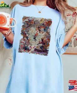 Comfort Colors Shirt Journey To The West Chinese Version Spiderman Across Spider Verse Characters Sweatshirt Unisex 3