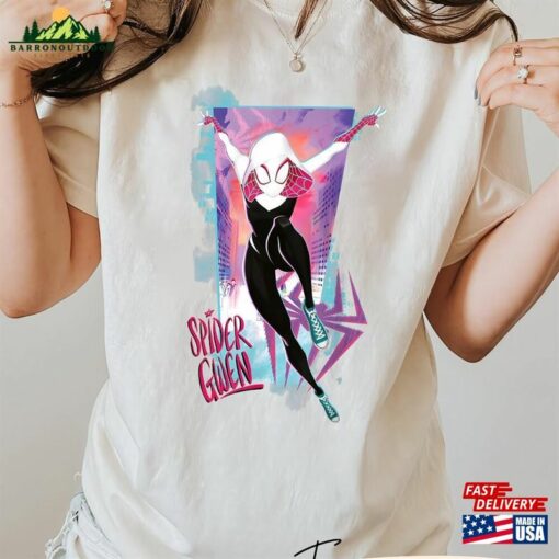 Comfort Colors Spider Gwen Shirt Across The Verse Mcu Marvel Classic T-Shirt