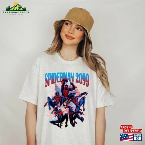 Comfort Colors Spider Man 2099 Shirt Super Hero Classic Hoodie