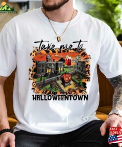 Comfort Colors Take Me To Halloweentown Vintage Shirt Spooky Season Movie Classic Unisex 3