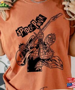 Comfort Colors Vintage 90S The Amazing Spider Punk Shirt Across Classic Sweatshirt 3
