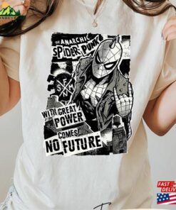 Comfort Colors Vintage 90S The Amazing Spider Punk Shirt Across Hoodie T-Shirt