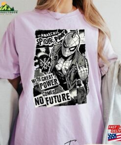 Comfort Colors Vintage 90S The Amazing Spider Punk Shirt Across Hoodie T Shirt 3