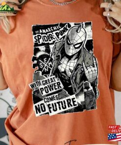 Comfort Colors Vintage 90S The Amazing Spider Punk Shirt Across Hoodie T Shirt 4