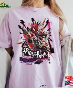 Comfort Colors Vintage 90S The Amazing Spider Punk Shirt Across T-Shirt Classic Comfort Colors Vintage 90S The Amazing Spider Punk Shirt Across T-Shirt Classic